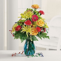 Birthday Stems and Streamers